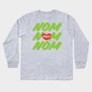 NOM NOM HOTPOT Kids Long Sleeve T-Shirt